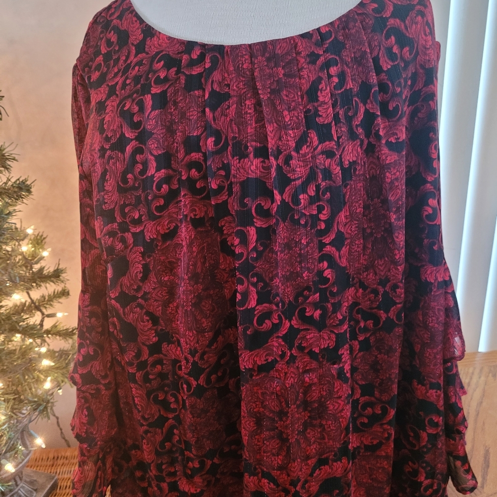 roz&ALI womens plus shirt